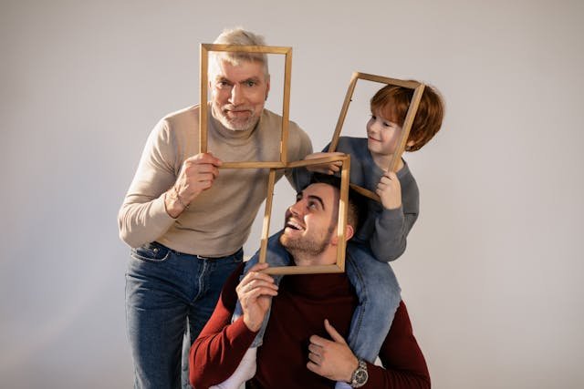 Family spending time together