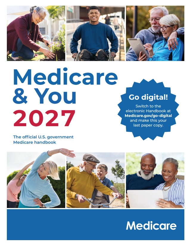 Medicare and You 2027 handbook cover
